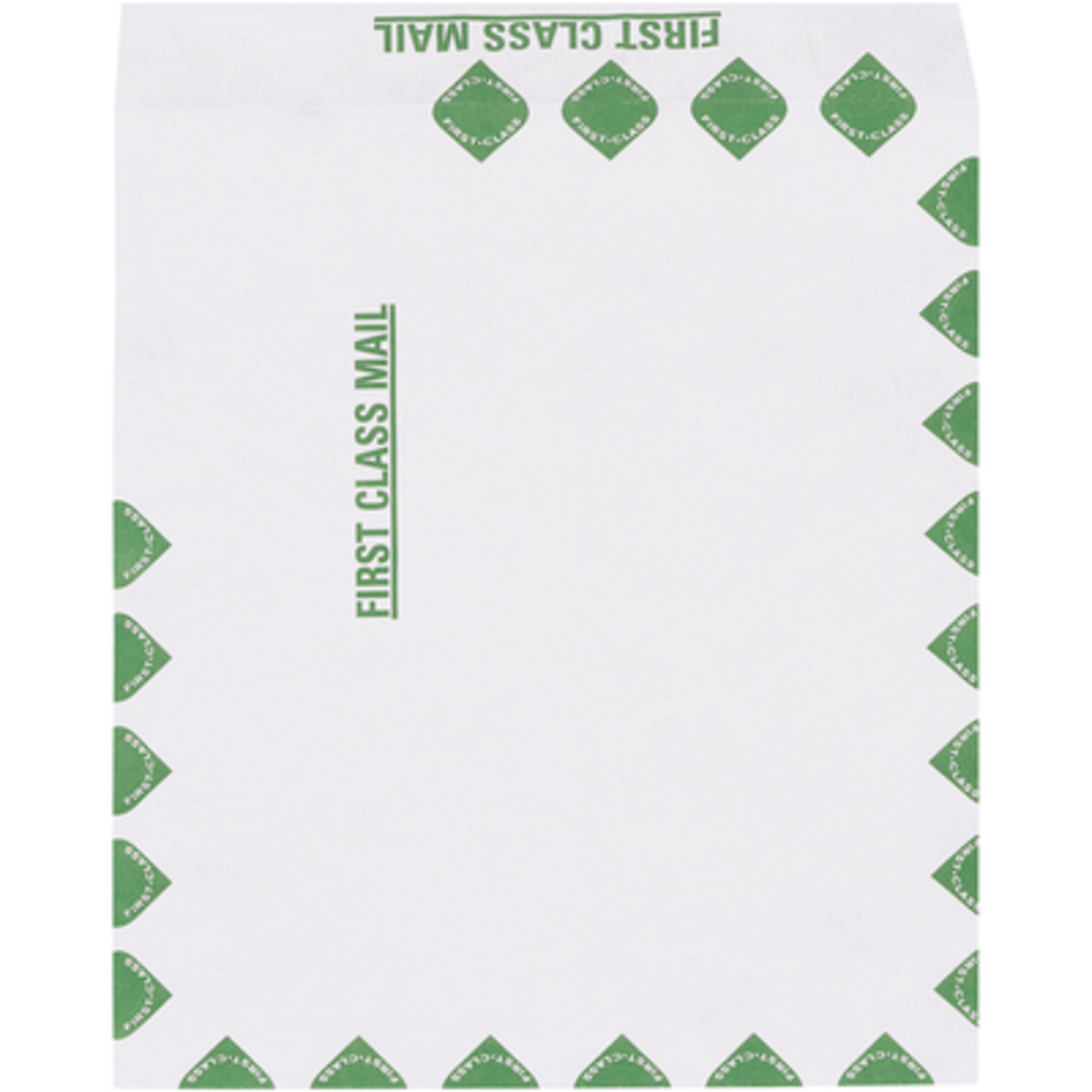 10 x 13in. First Class Flat Tyvek Envelopes 100/CS, Length 13 in, Model# TYF1013FC
